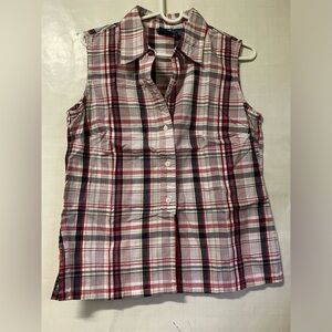 Flannel tank top M